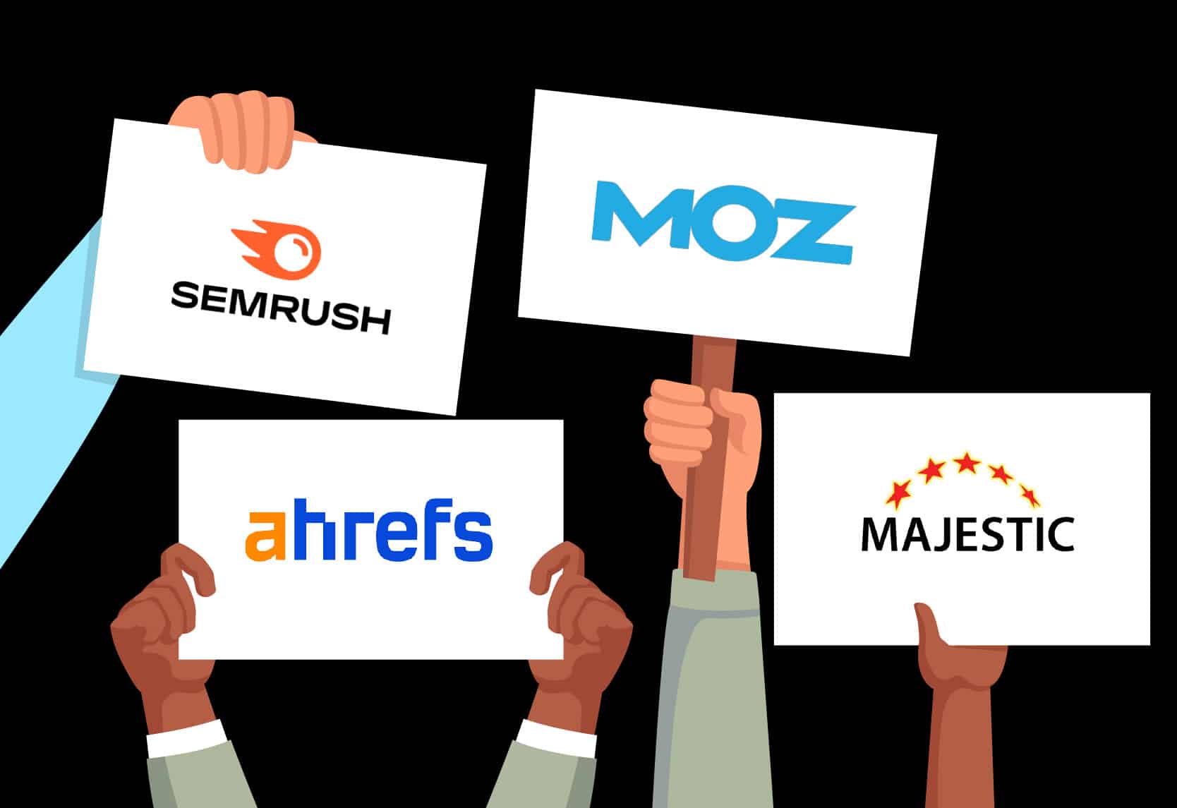 SEMRush Moz DA Ahrefs DR or Majestic